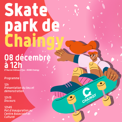 Inauguration du nouveau skate park