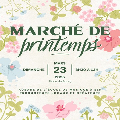 Marché de printemps