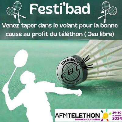 Festi'bad - Téléthon