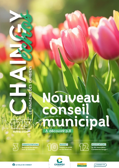 CHAINGY - Echos n°123 - avril 2026- COUVERTURE